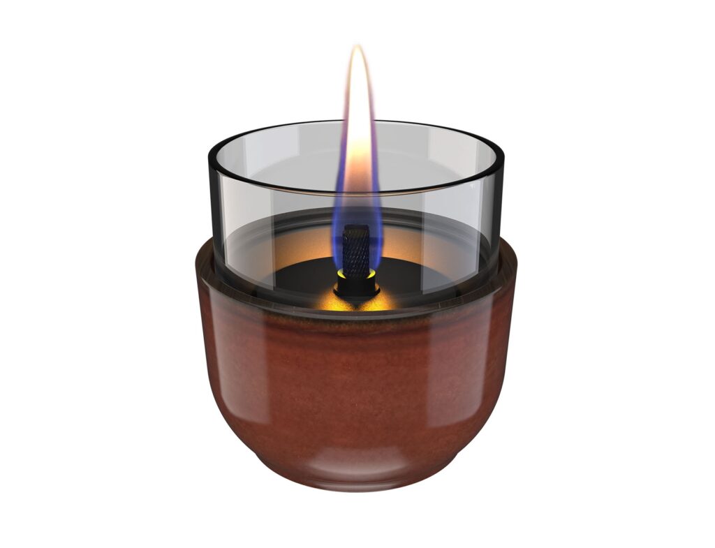 Εστία Φωτιάς Violet 8 Reactive Glaze Tenderflame - 150Ml - Amber