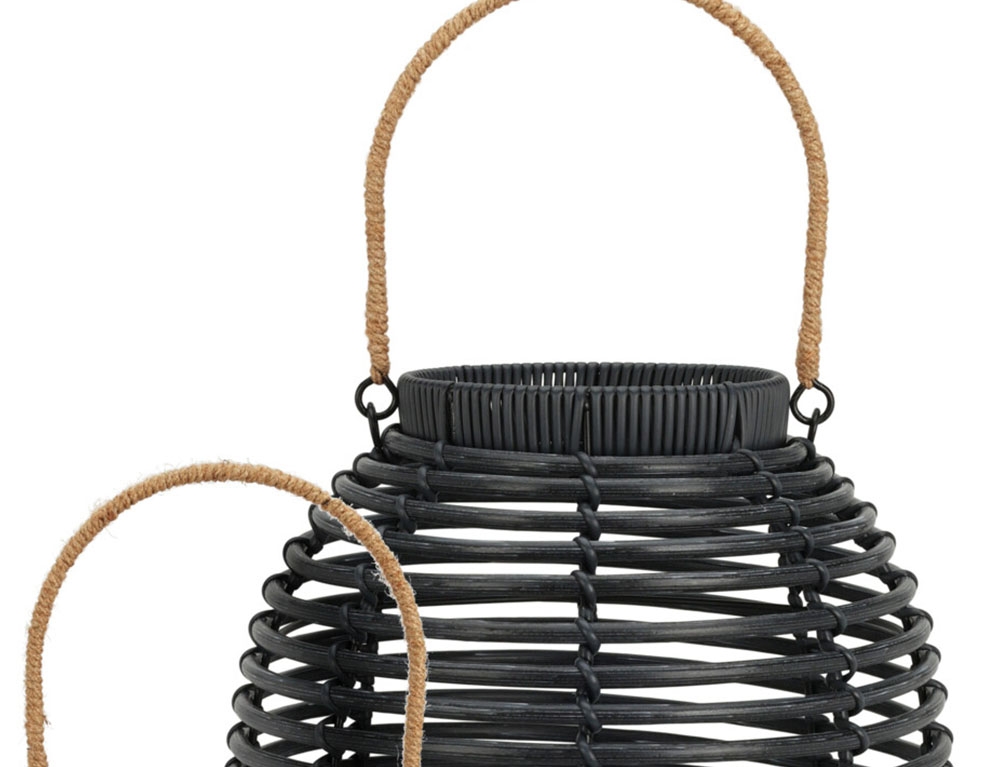 Φαναράκια Lantern Black Set Of 2Pcs Vn8000510