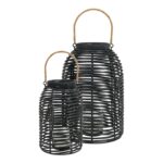 Φαναράκια Lantern Black Set Of 2Pcs Vn8000510
