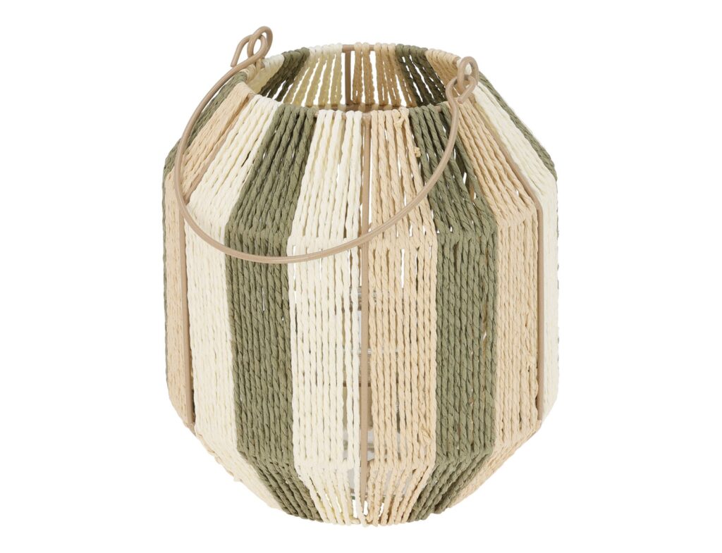 Φαναράκια Lantern Natural Green 19X20Cm La4000190