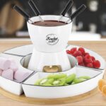 Φοντύ & Ρακλέτες Fondue Coffret Support Bambou Coupelle X4 Et P4 M4