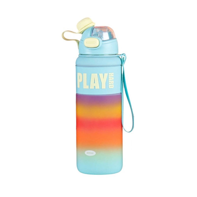 Φορητό παγούρι πλαστικό - 800ml - 722429 - Light Blue