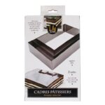 Φόρμα Για Κεικ Cadre Patissier Rectangle 3 Tailles M12 Kp5349