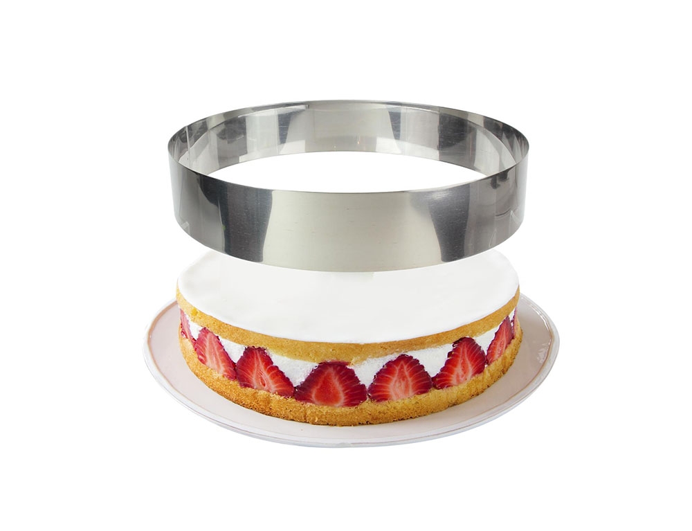 Φόρμα Για Κεικ Cadre Patissier Rond 3 Tailles M12 Kp5350