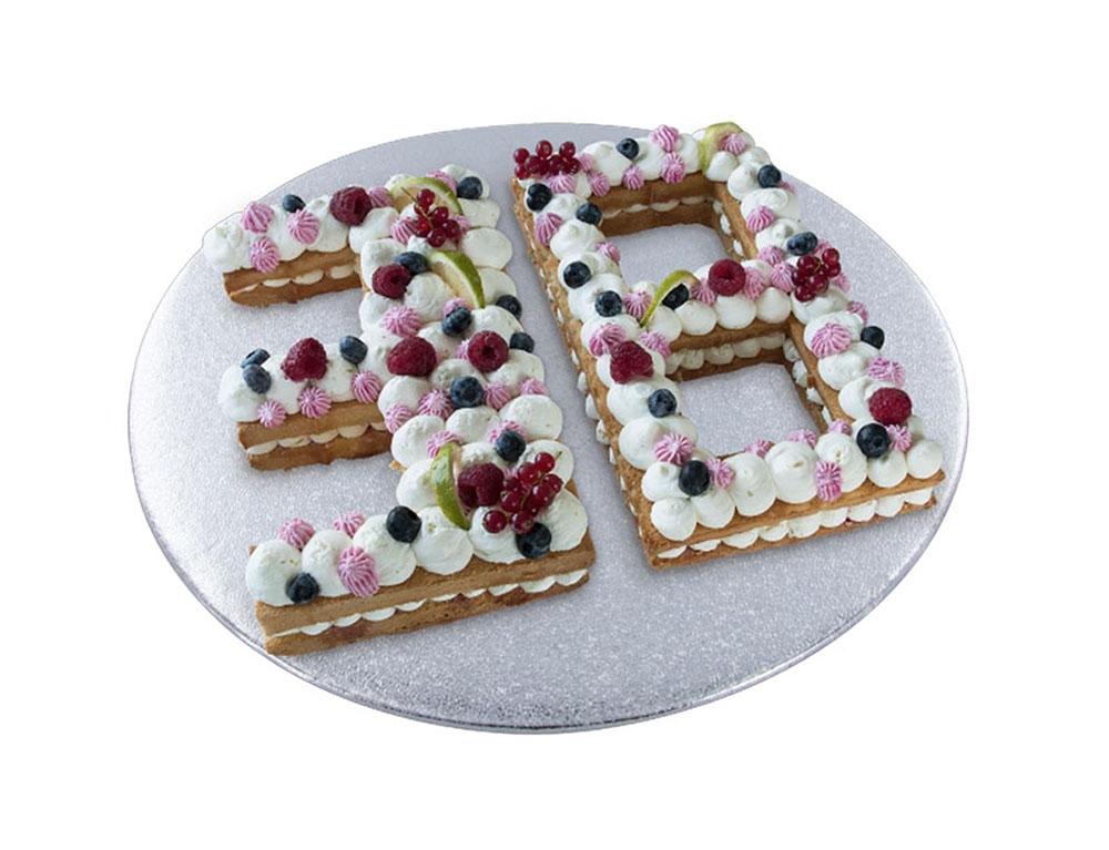Φόρμα Για Κεικ Moule Number Cake M12 Kp5523