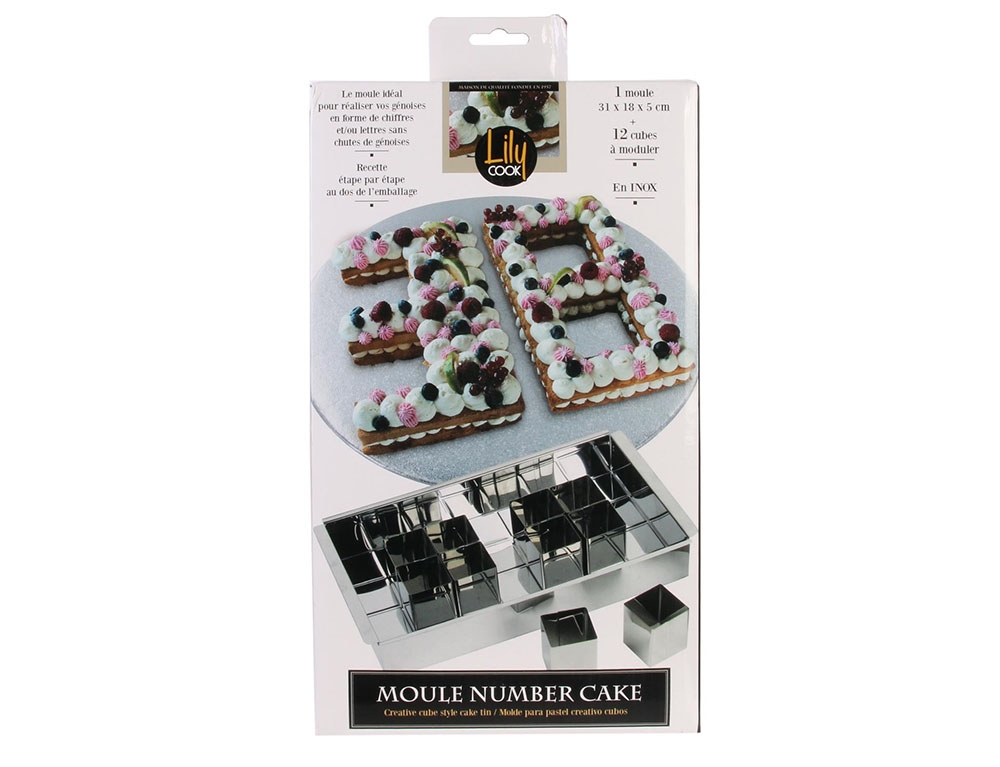 Φόρμα Για Κεικ Moule Number Cake M12 Kp5523