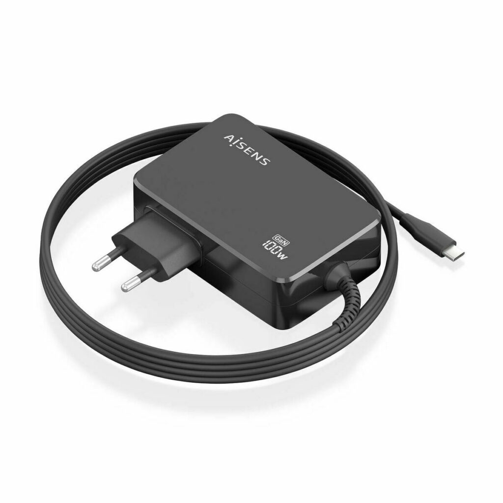 Φορτιστής για Laptop Aisens ASCH-1PD100WL50-BK Μαύρο 100 W