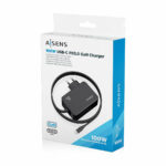 Φορτιστής για Laptop Aisens ASCH-1PD100WL50-BK Μαύρο 100 W