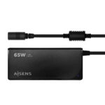 Φορτιστής για Laptop Aisens ASLC-65WAUTO-BK 65 W
