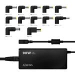 Φορτιστής για Laptop Aisens ASLC-90WAUTO-BK Καθολικό