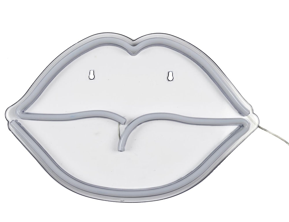 Φωτιστικά Μπαταρίας & Ηλιακά Lampe Bouche Acrylique Usb M4 La10426