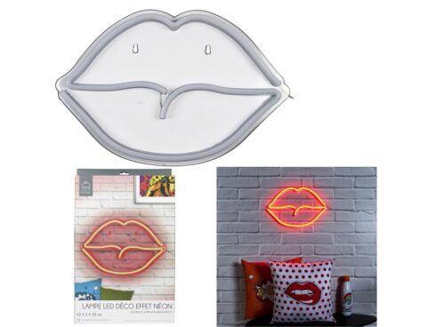 Φωτιστικά Μπαταρίας & Ηλιακά Lampe Bouche Acrylique Usb M4 La10426