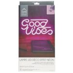 Φωτιστικά Μπαταρίας & Ηλιακά Lampe Tube Led Good Vibes Usb M8 La10471