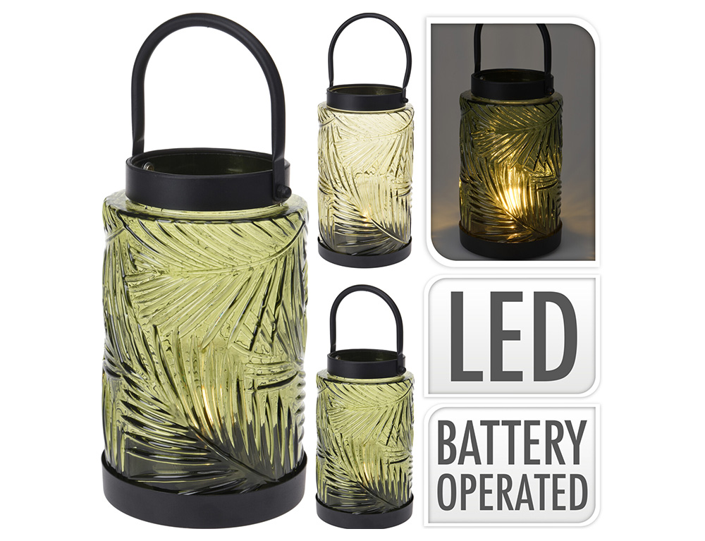 Φωτιστικά Μπαταρίας & Ηλιακά Lantern Led Barn 12X12X20Cm Hz1952270