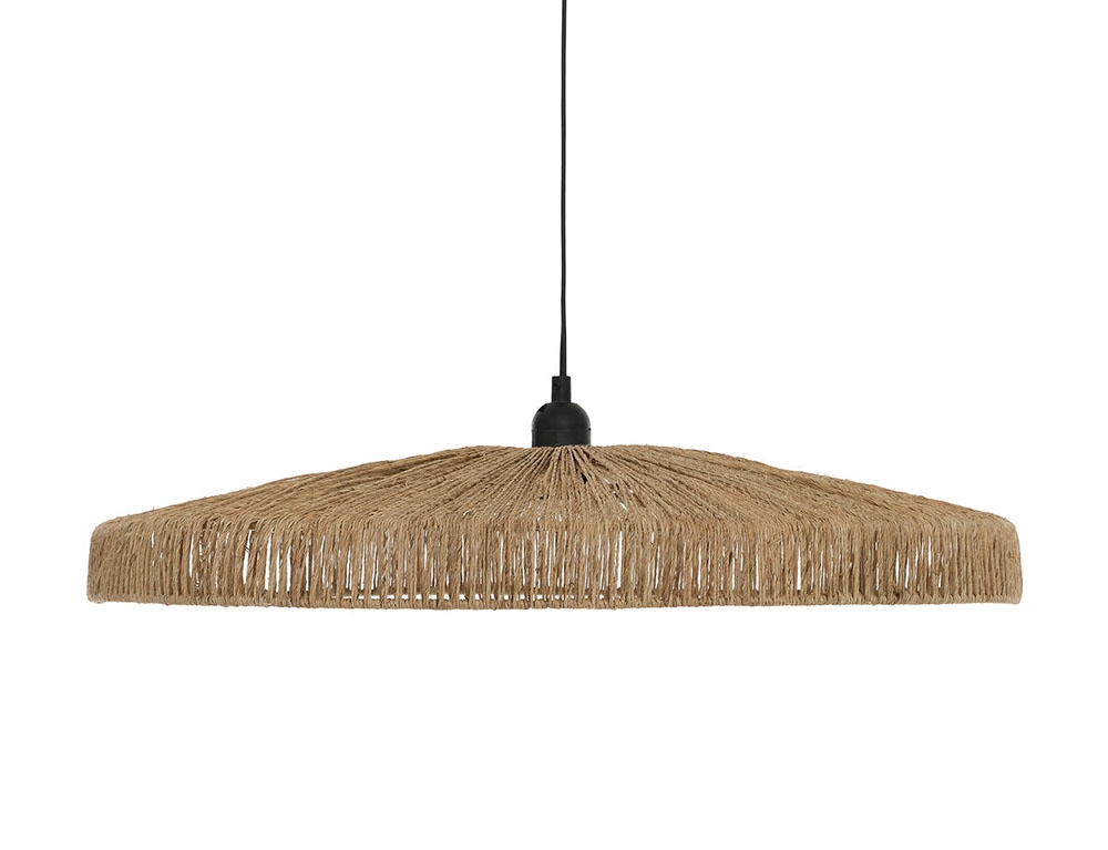 Φωτιστικά Ρεύματος Bellamy Nat Jute Pdnt Lmp D58 Atmosphera 200043