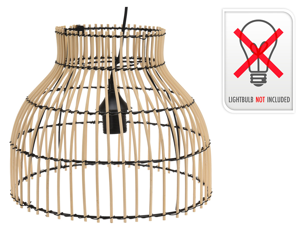 Φωτιστικά Ρεύματος Hanging Lamp 36X36X30 Nature Nb1305260