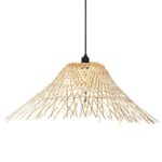 Φωτιστικά Ρεύματος Hanging Lamp Atmosphera Moxa Nat Bamb Pdnt D76 173