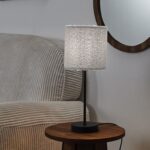 Φωτιστικά Ρεύματος Metal Lamp With Curly Shade M6 La0088