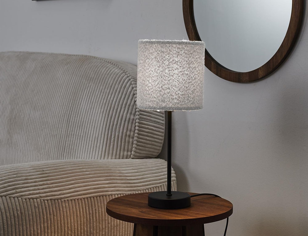 Φωτιστικά Ρεύματος Metal Lamp With Curly Shade M6 La0088