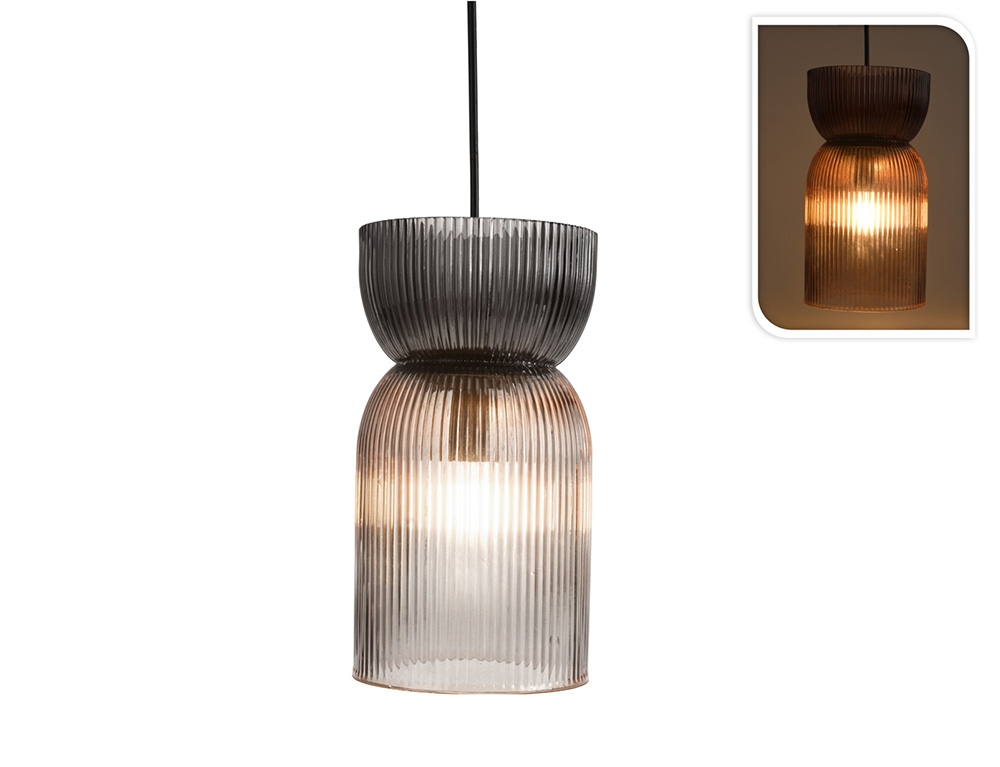 Φωτιστικά Ρεύματος Pendant Light 16X26Cm Grey Hz1934160