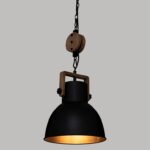 Φωτιστικά Ρεύματος Silas Blk Met Pdnt Lmp D23 182454