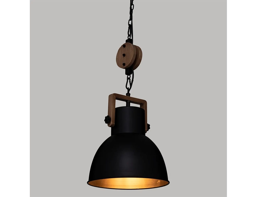 Φωτιστικά Ρεύματος Silas Blk Met Pdnt Lmp D23 182454