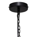 Φωτιστικά Ρεύματος Silas Blk Met Pdnt Lmp D23 182454