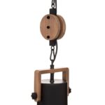 Φωτιστικά Ρεύματος Silas Blk Met Pdnt Lmp D23 182454