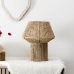 Φωτιστικά Ρεύματος Table Lamp Shade Rope Effect La0016