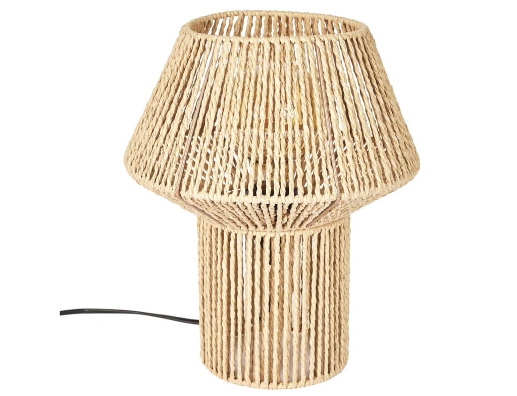Φωτιστικά Ρεύματος Table Lamp Shade Rope Effect La0016