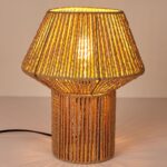 Φωτιστικά Ρεύματος Table Lamp Shade Rope Effect La0016