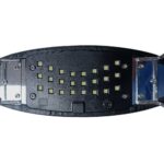 Φουρνάκι νυχιών με βάση στήριξης - Arm Rest manicure-pedicure - SUN-H9 - 582426 - Black
