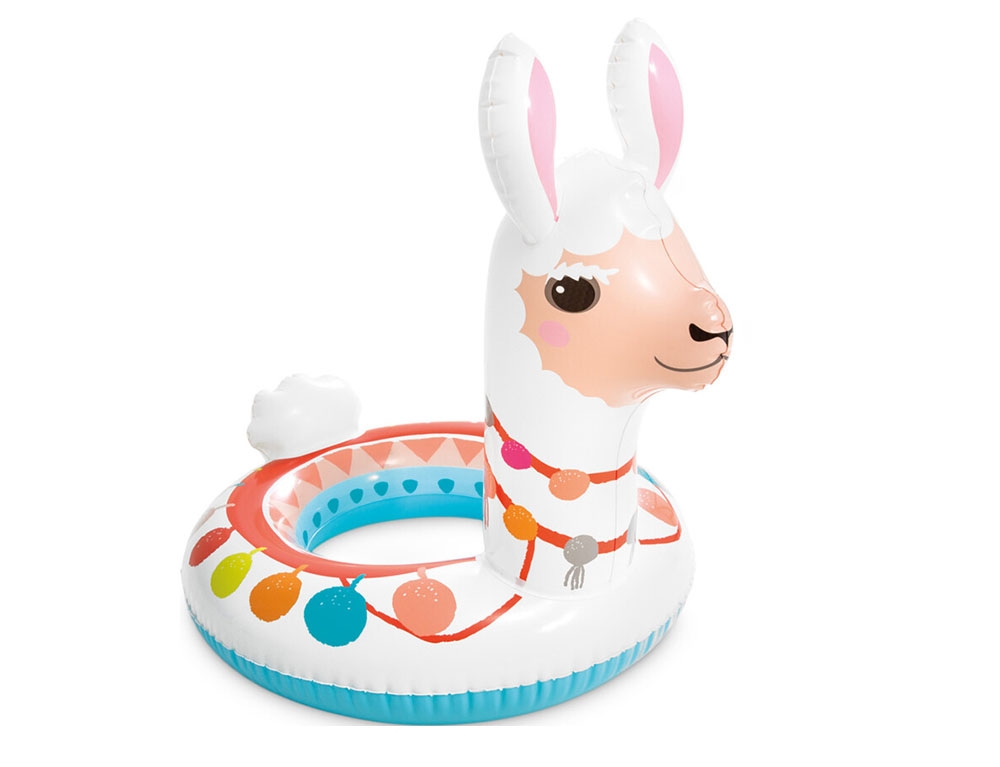 Φουσκωτά & Στρώματα Θαλάσσης Swim Ring Intex Animal Head 3Assorted I03404220