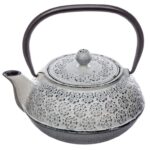 Για Το Τσάι Σας Folk White Cast Iron Teapot 1L 145708