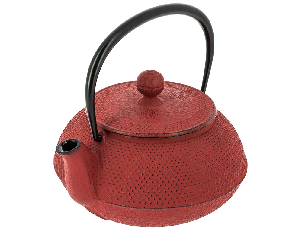 Για Το Τσάι Σας Mini Doty Red Cast Teapot 60Cl 140617