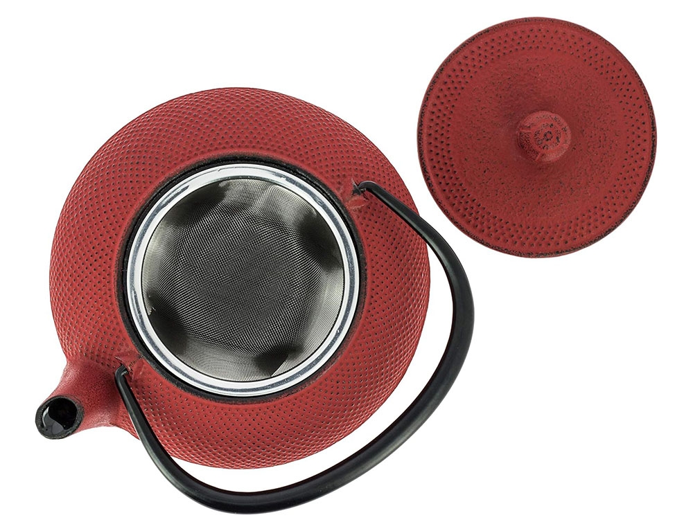 Για Το Τσάι Σας Mini Doty Red Cast Teapot 60Cl 140617