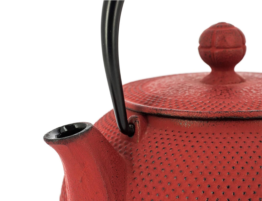 Για Το Τσάι Σας Mini Doty Red Cast Teapot 60Cl 140617