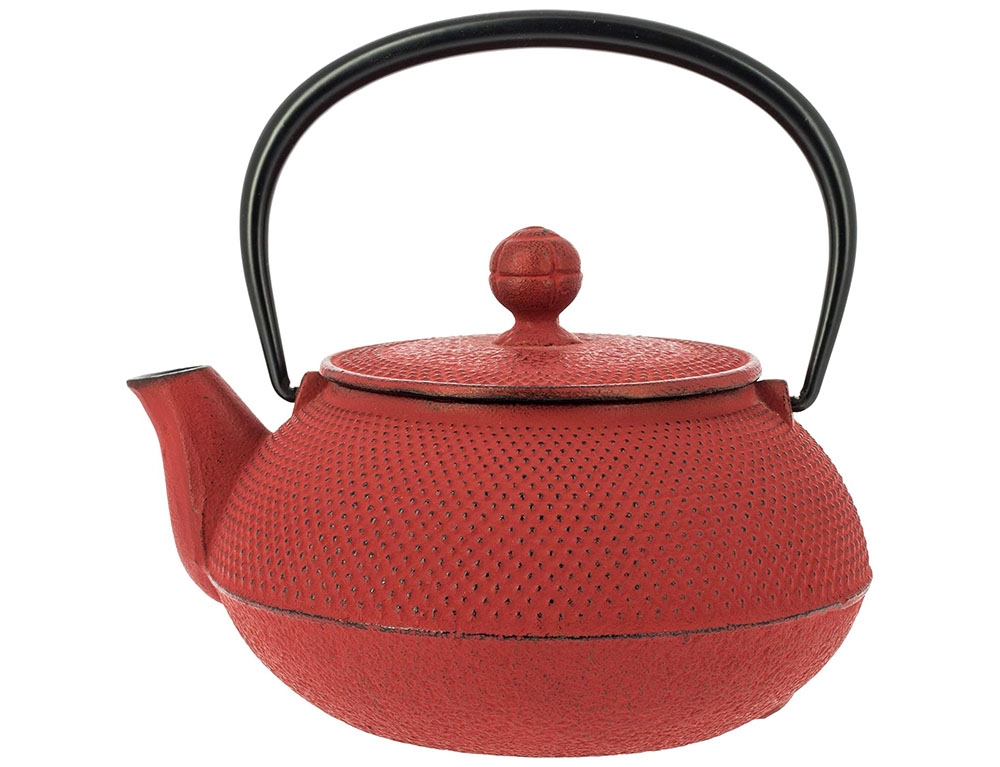 Για Το Τσάι Σας Mini Doty Red Cast Teapot 60Cl 140617