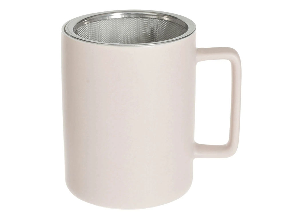 Για Το Τσάι Σας Mug M+Infus Nature Pink 40Cl 154609C