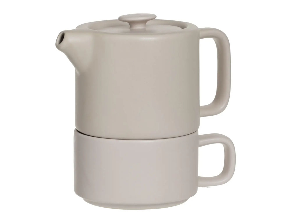 Για Το Τσάι Σας Nature Pink Cera Solit Teapot 160724C