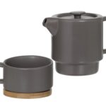Για Το Τσάι Σας Nature Taup Cera Solit Teapot 160724A