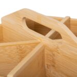 Για Το Τσάι Σας Tea Rotating Bamboo Organizer 190036