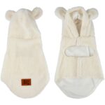 Για Τους Τετράποδους Μας Φίλους Curly Fleece Cuddly Jacket L/40Cm Ecru Wooly