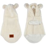 Για Τους Τετράποδους Μας Φίλους Curly Fleece Cuddly Jacket L/45Cm Ecru Wooly