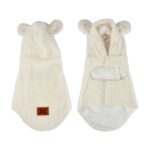 Για Τους Τετράποδους Μας Φίλους Curly Fleece Cuddly Jacket S/25Cm Ecru Wooly