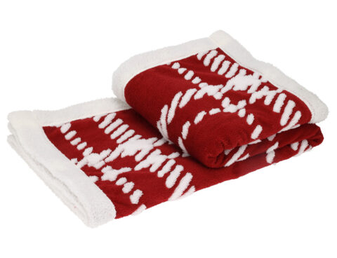 Γιορτινή Κουβέρτα Blanket 130X160Cm Red Aae810930
