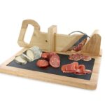 Γκιλοτίνες Αλλαντικών Trancheuse A Charcuterie Avec Plateau Ardoise M4 K
