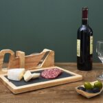 Γκιλοτίνες Αλλαντικών Trancheuse A Charcuterie Avec Plateau Ardoise M4 K