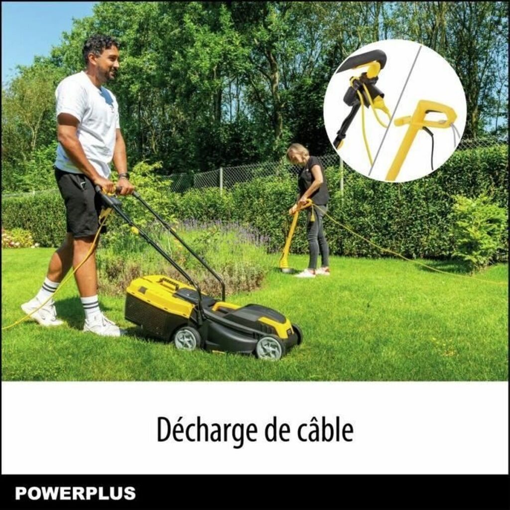 Ηλεκτρικό Χλοοκοπτικό Powerplus POWXG62205T 1300 W 220-240 V 32 cm 32 L