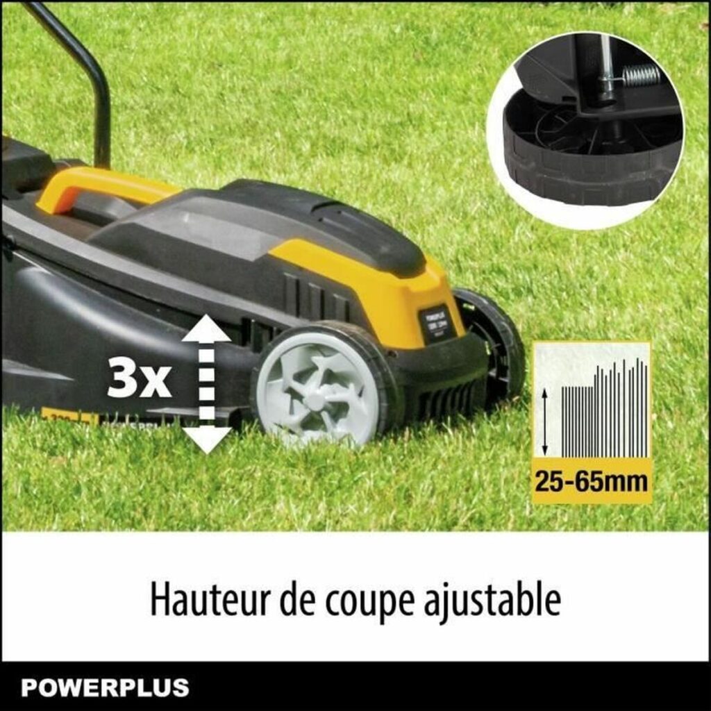 Ηλεκτρικό Χλοοκοπτικό Powerplus POWXG62205T 1300 W 220-240 V 32 cm 32 L